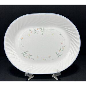 Corelle English Meadow Oval Serving Platter Dish - 12.25”